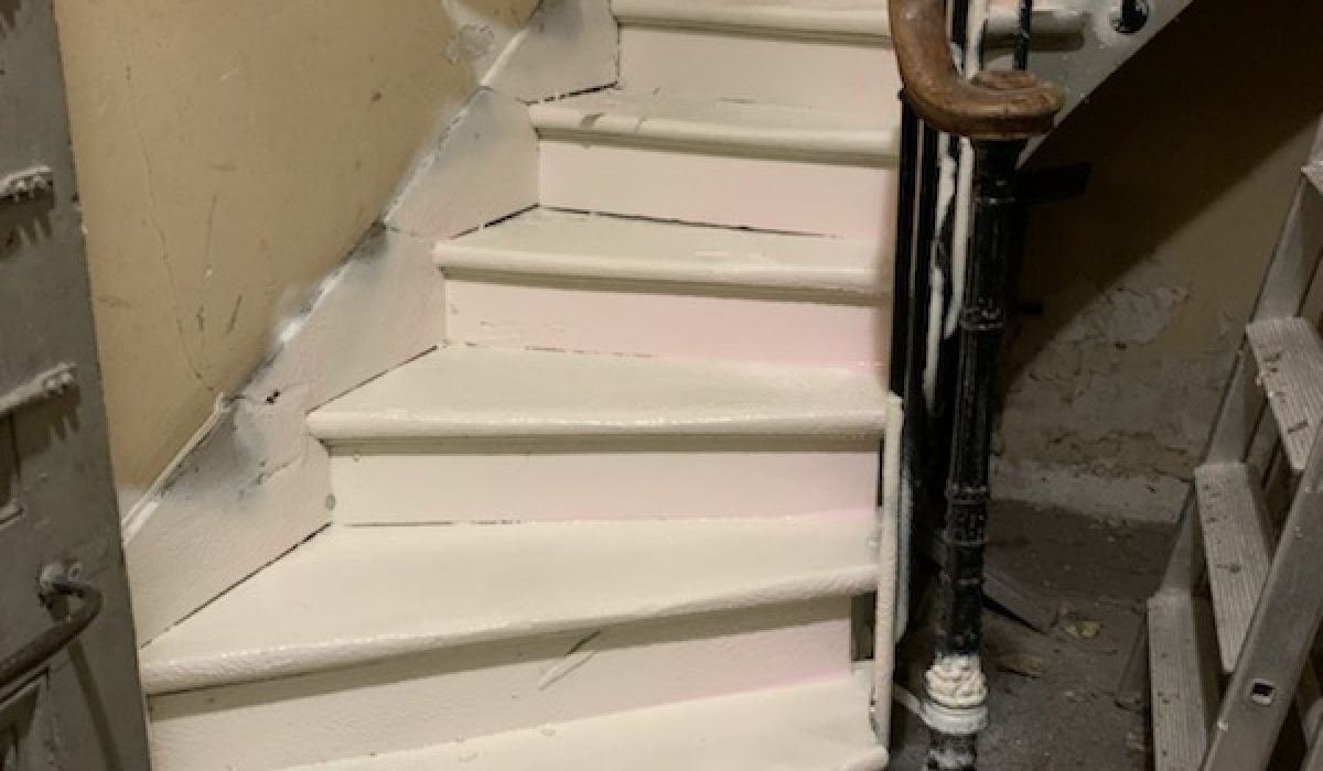 Rénovation montée d'escalier